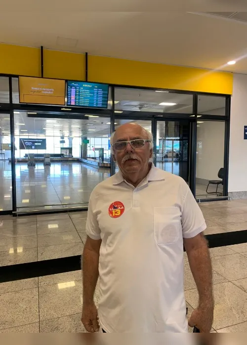 Imagem ilustrativa da imagem Lula chega ao ES sem passar pelo desembarque e com saguão vazio