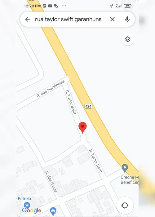 Imagem ilustrativa da imagem Rua em Garanhuns (PE) ganha o nome de "Taylor Swift" de uma hora pra outra