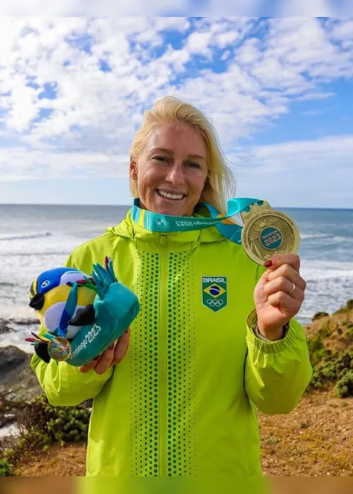 Imagem ilustrativa da imagem Tatiana Weston-Webb conquista medalha de ouro para o Brasil no Pan-Americano