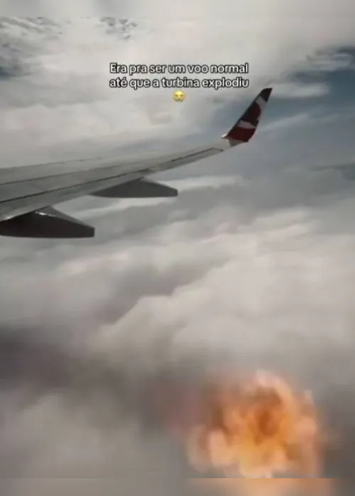 Imagem ilustrativa da imagem Turbina de avião da Gol explode em voo da ponte aérea Rio-São Paulo