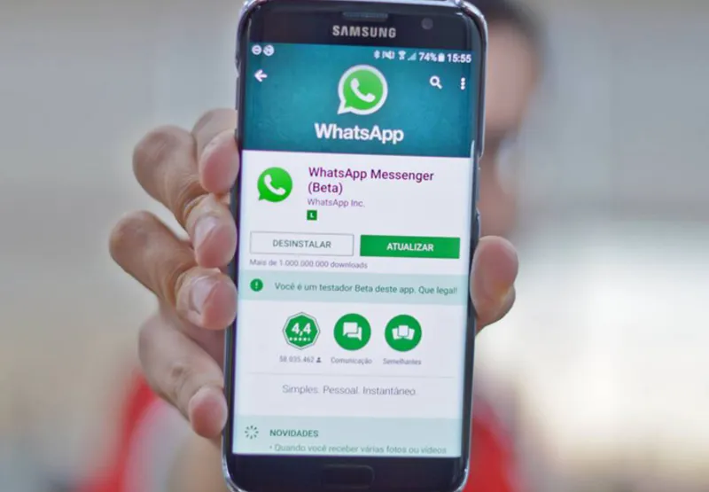 Criminosos usam o WhatsApp para atrair vítimas e instalar vírus no celular