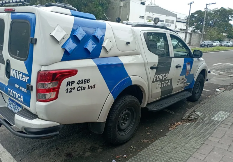 Viatura da Polícia Militar: patrulhamento foi reforçado em bairro da Serra