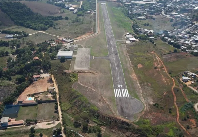 Aeroporto de Cachoeiro: local será reformado e os voos comerciais estão previstos para 2025