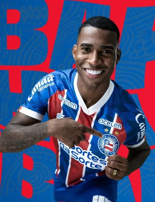 Imagem ilustrativa da imagem Bahia oficializa a chegada do meio-campista Jean Lucas, ex-Santos