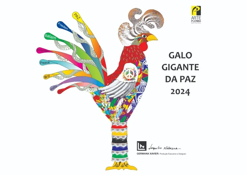 Imagem ilustrativa da imagem Galo Gigante deste ano será da paz e homenageará idosos e indígenas