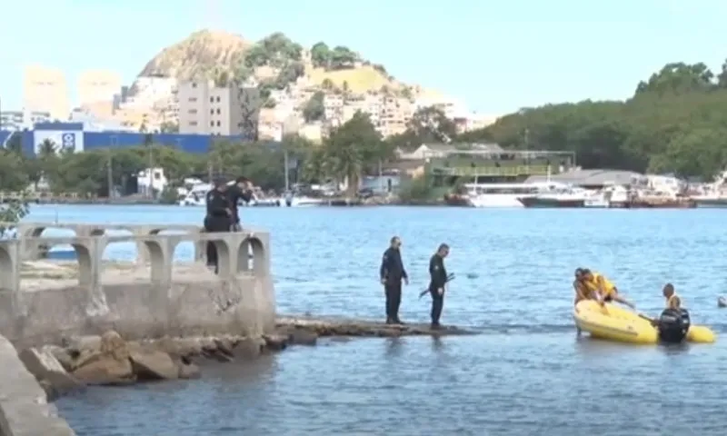 Imagem ilustrativa da imagem Homem se joga na baía de Vitória e nada até Vila Velha para fugir da polícia