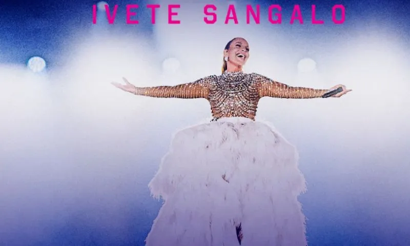 Imagem ilustrativa da imagem Ivete fará 12 shows no Nordeste de julho até abril de 2025: veja cidades