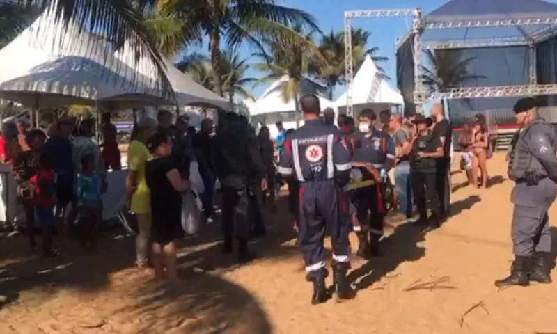 Imagem ilustrativa da imagem Tiroteio na Praia da Costa causa pânico e deixa um jovem ferido