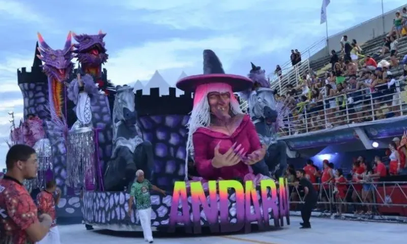 Imagem ilustrativa da imagem Andaraí abre os desfiles do Carnaval 2024 no Sambão do Povo