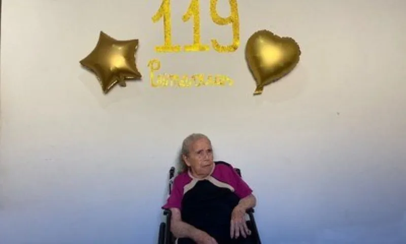 Imagem ilustrativa da imagem Aos 119 anos, idosa de Minas Gerais vira tema de estudo