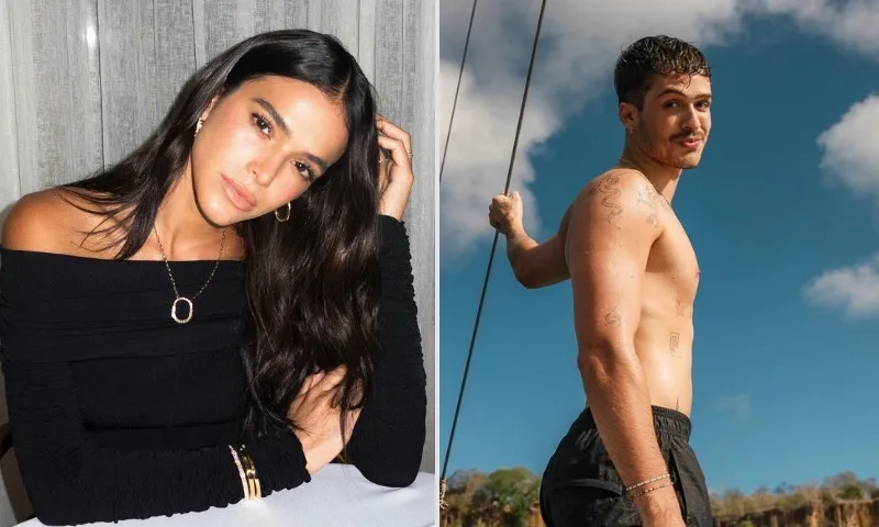 Imagem ilustrativa da imagem Bruna Marquezine e filho de Leonardo vivem romance em Noronha, diz jornalista