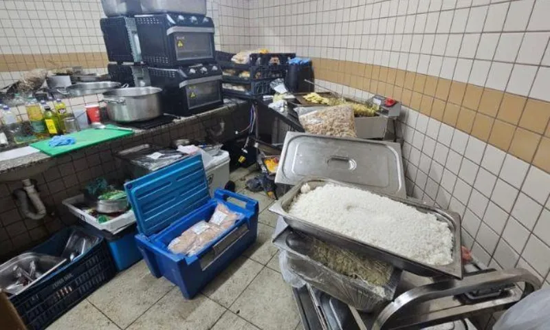 Imagem ilustrativa da imagem Camarote da Sapucaí preparava comida no banheiro; responsável é presa