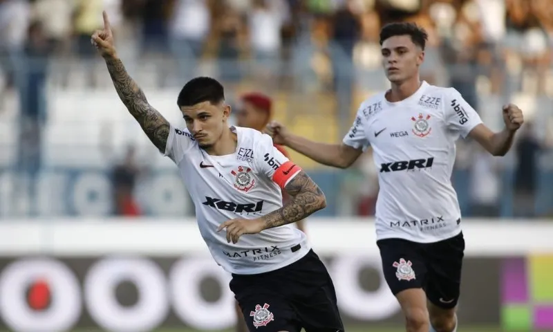 Imagem ilustrativa da imagem Corinthians goleia o CRB e está nas quartas de final da Copa São Paulo de Juniores