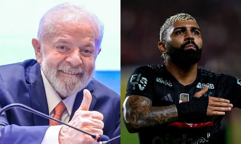 Imagem ilustrativa da imagem Corintiano, Lula alfineta Gabigol durante discurso