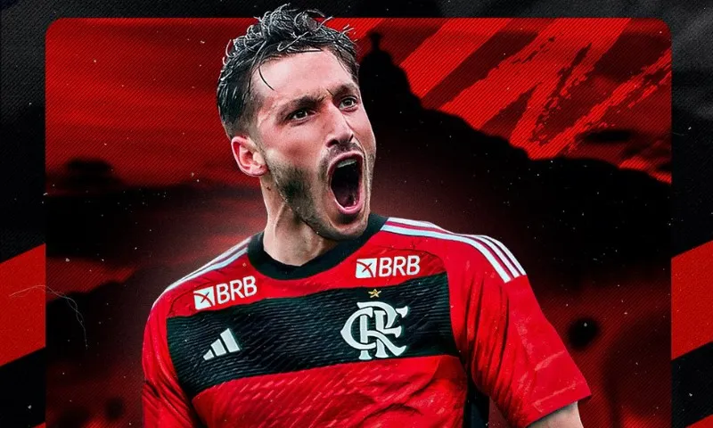 Imagem ilustrativa da imagem Flamengo confirma lateral Viña, ex-Palmeiras, até dezembro de 2028