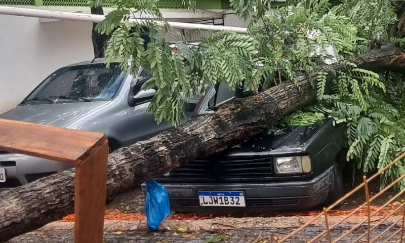 Imagem ilustrativa da imagem Forte chuva volta a causar transtornos no Sul do ES