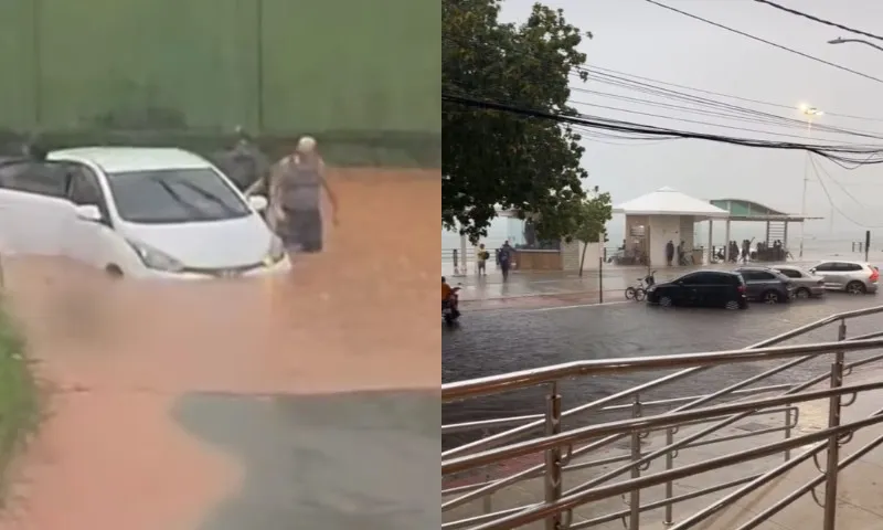 Imagem ilustrativa da imagem Guarapari registra pontos de alagamento após chuvas intensas