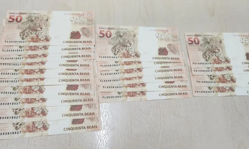 Imagem ilustrativa da imagem Idoso é preso no ES com R$ 1 mil em dinheiro falso