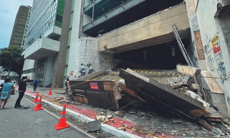 Imagem ilustrativa da imagem Mais de 380 imóveis em risco no centro de Vitória