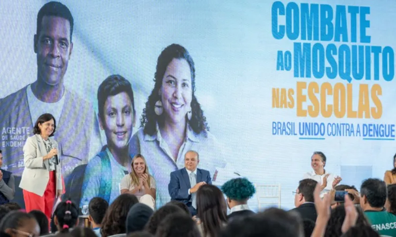 Imagem ilustrativa da imagem Ministério da Saúde quer mobilização contra a dengue em escolas a partir de março