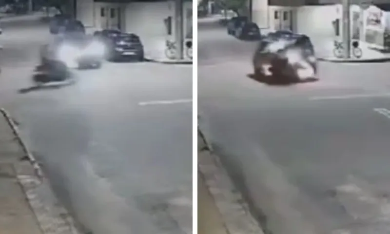 Imagem ilustrativa da imagem Motociclista é arremessado e morre ao ser atropelado por carro em Guarapari