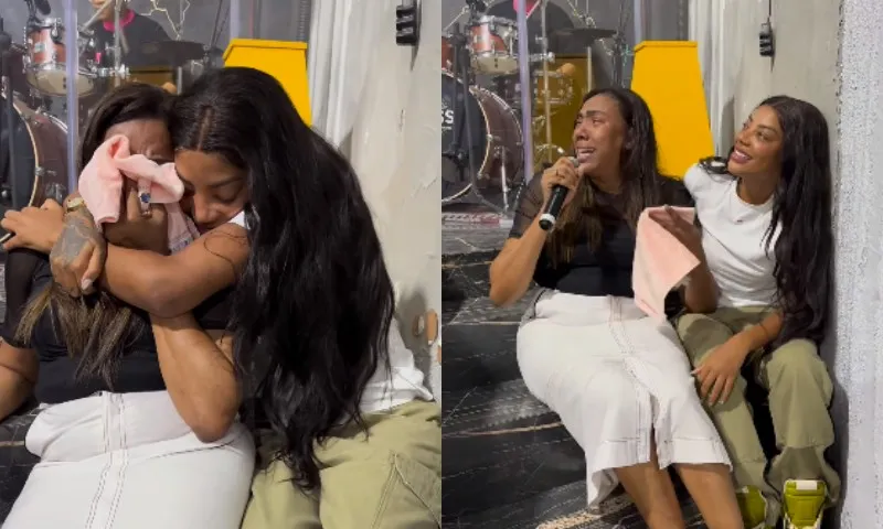 Imagem ilustrativa da imagem Pastora que ganhou igreja de Ludmilla posta vídeo emocionada e agradece cantora