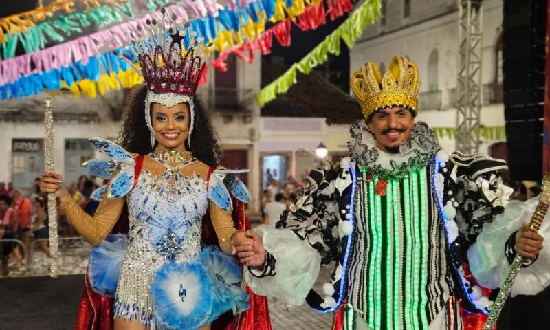 Imagem ilustrativa da imagem Rei e Rainha do Carnaval do Recife 2024 escolhidos