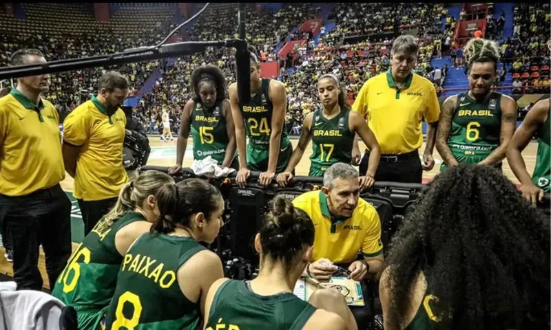 Imagem ilustrativa da imagem Seleção brasileira de basquete perde para Alemanha e fica fora das Olimpíadas