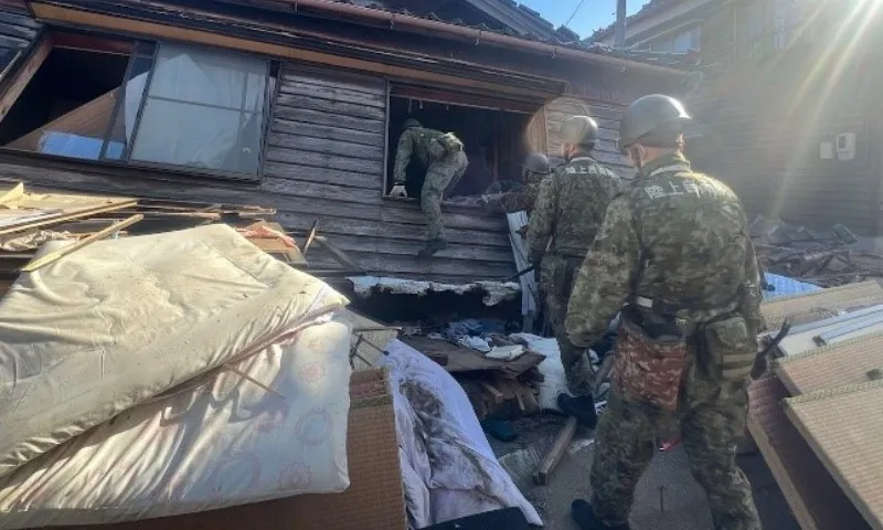 Imagem ilustrativa da imagem Sobe para 8 o número de mortos em terremoto no Japão