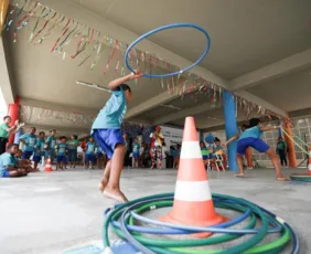 Imagem ilustrativa da imagem Casa do Pequeno Folião garante cuidado aos filhos dos trabalhadores informais