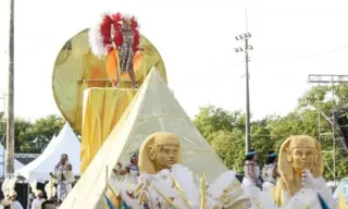 Imagem ilustrativa da imagem Unidos de Barreiros revive enredo de 2009 no carnaval deste ano
