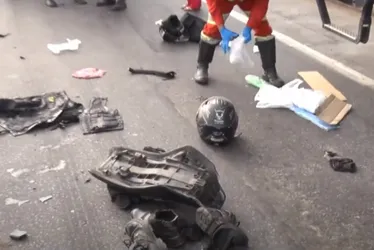 Imagem ilustrativa da imagem Acidente na Rodovia do Contorno deixa três feridos