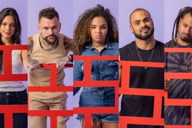 Imagem ilustrativa da imagem Alane, Vinicius, Pitel, Marcus e Luigi estão no 5º Paredão do 'BBB 24'