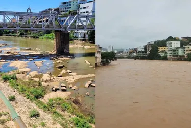 Imagem ilustrativa da imagem Alerta para enchentes: Rio Itapemirim sobe 2 metros no Sul