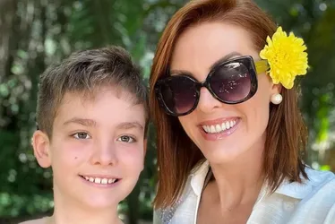 Imagem ilustrativa da imagem Ana Hickmann entrega filho ao pai após acordo e acusação de alienação parental