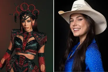 Imagem ilustrativa da imagem Anitta revela feat com Ana Castela e elogia cantora