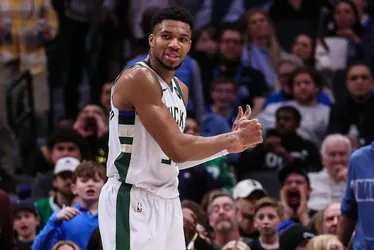 Imagem ilustrativa da imagem Antetokounmpo faz 36 pontos em vitória dos Bucks sobre os Nuggets na NBA
