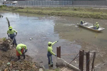 Imagem ilustrativa da imagem Após alagamentos, Vila Velha retira 14 toneladas de lixo de canais