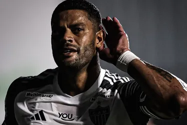 Imagem ilustrativa da imagem Após ser provocado por prefeito, Hulk faz dois gols e Atlético-MG bate o Athletic