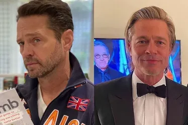 Imagem ilustrativa da imagem Ator que morou com Brad Pitt conta que astro de cinema passava dias sem tomar banho