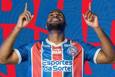 Imagem ilustrativa da imagem Bahia anuncia contratação de centroavante colombiano que estava na Europa