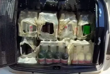 Imagem ilustrativa da imagem Bebidas falsificadas são apreendidas durante operação em Viana