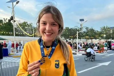 Imagem ilustrativa da imagem Brasil fecha GP de atletismo paralímpico de Dubai com seis medalhas