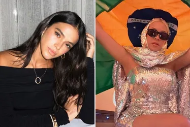 Imagem ilustrativa da imagem Bruna Marquezine e outros famosos celebram visita de Beyoncé ao Brasil