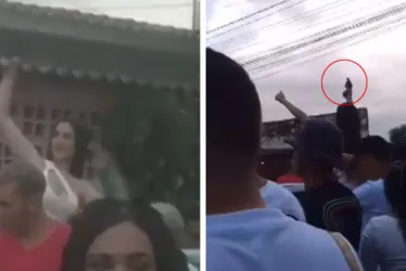 Imagem ilustrativa da imagem Casal que ostentava arma em festa de rua, no Recife, é preso: a mulher está grávida
