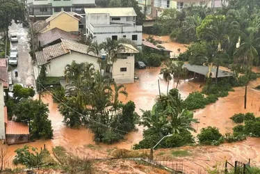 Imagem ilustrativa da imagem Chuva causa estragos na Região Serrana do ES