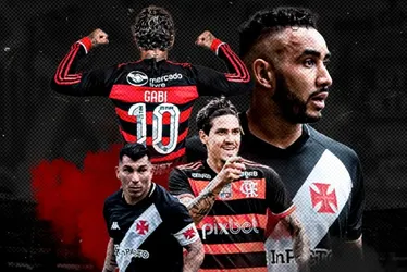 Imagem ilustrativa da imagem Com Maracanã lotado, Vasco e Flamengo fazem primeiro clássico da temporada