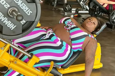 Imagem ilustrativa da imagem Com look fitness, Jojo manda mensagem motivacional