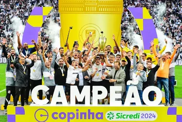 Imagem ilustrativa da imagem Corinthians bate Cruzeiro com golaço no fim e conquista o 11º título da Copinha