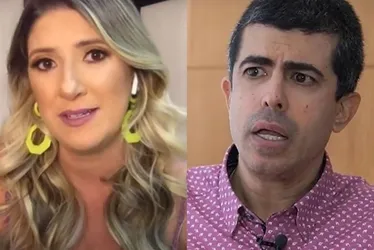 Imagem ilustrativa da imagem Dani Calabresa considera 'vitória' Marcius Melhem não poder mais citar seu nome